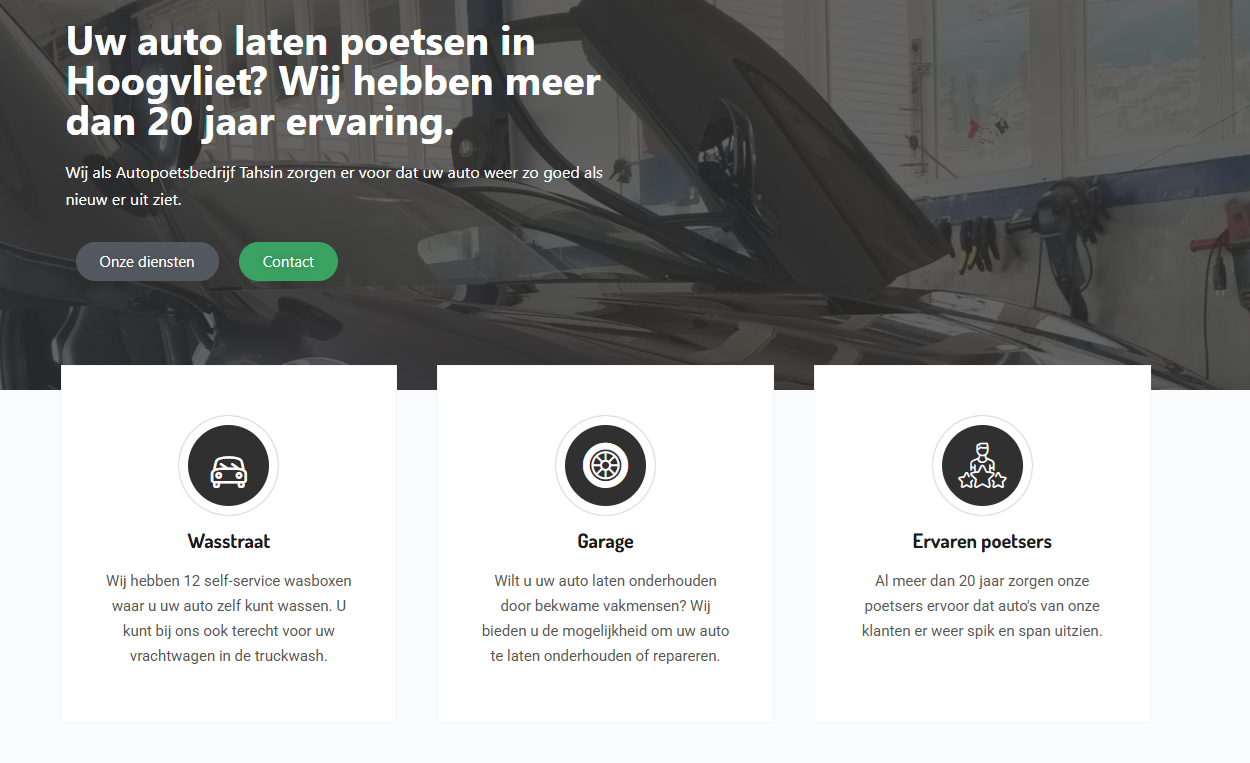 Autopoetsbedrijf Tahsin